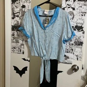 Sailor Mercury Crop Top